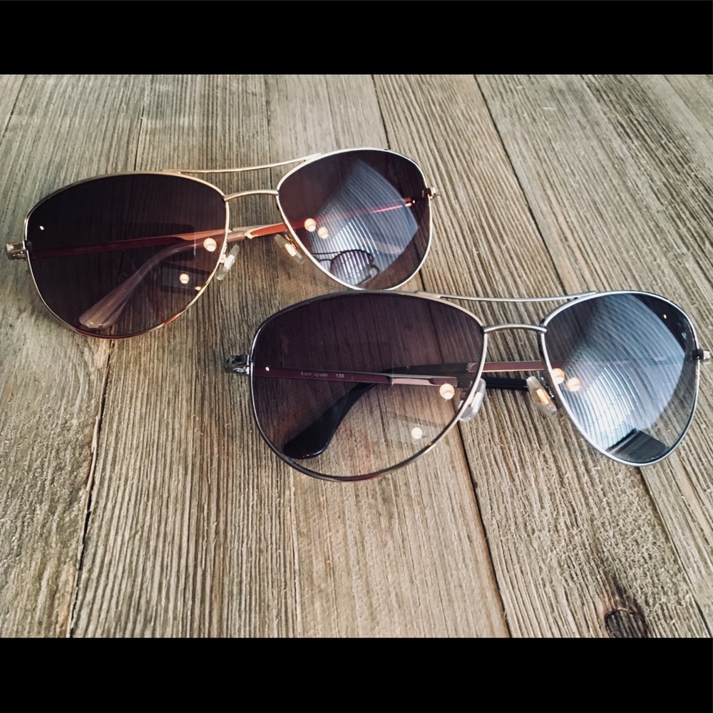 Kate Spade - Ally Aviator Sunglasses - 2 pair!!